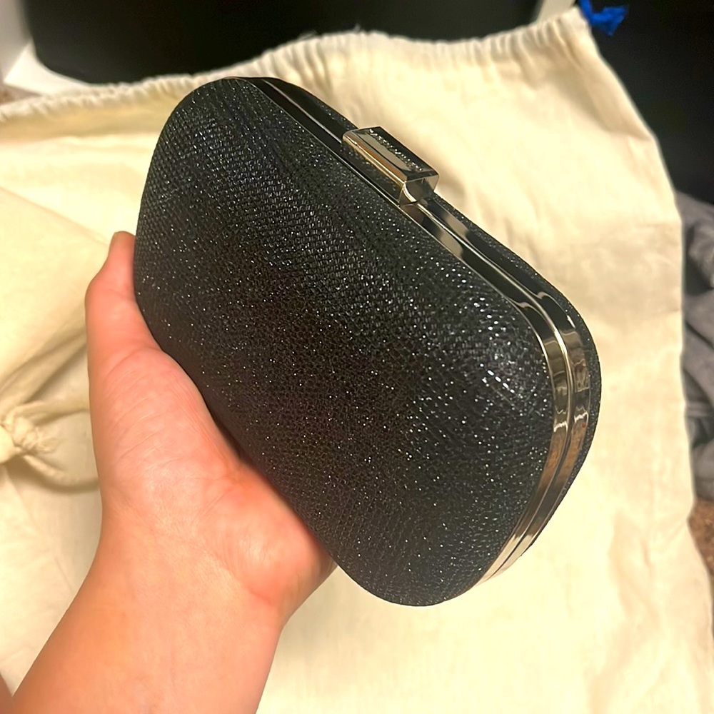 Karen Millen Glitter Clutch